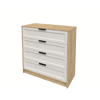 Kомод Тренд КТ-К100 (Дуб золотой ЛДСП/ Кашемир ЛМДФ) Ш1000 В1020 Г451 Kомод Тренд КТ-К100 (Дуб золотой ЛДСП/ Кашемир ЛМДФ) Ш1000 В1020 Г451